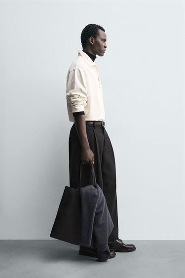 POLO COUPE BOXY STRUCTURÉ - Blanc de Zara - Image 3