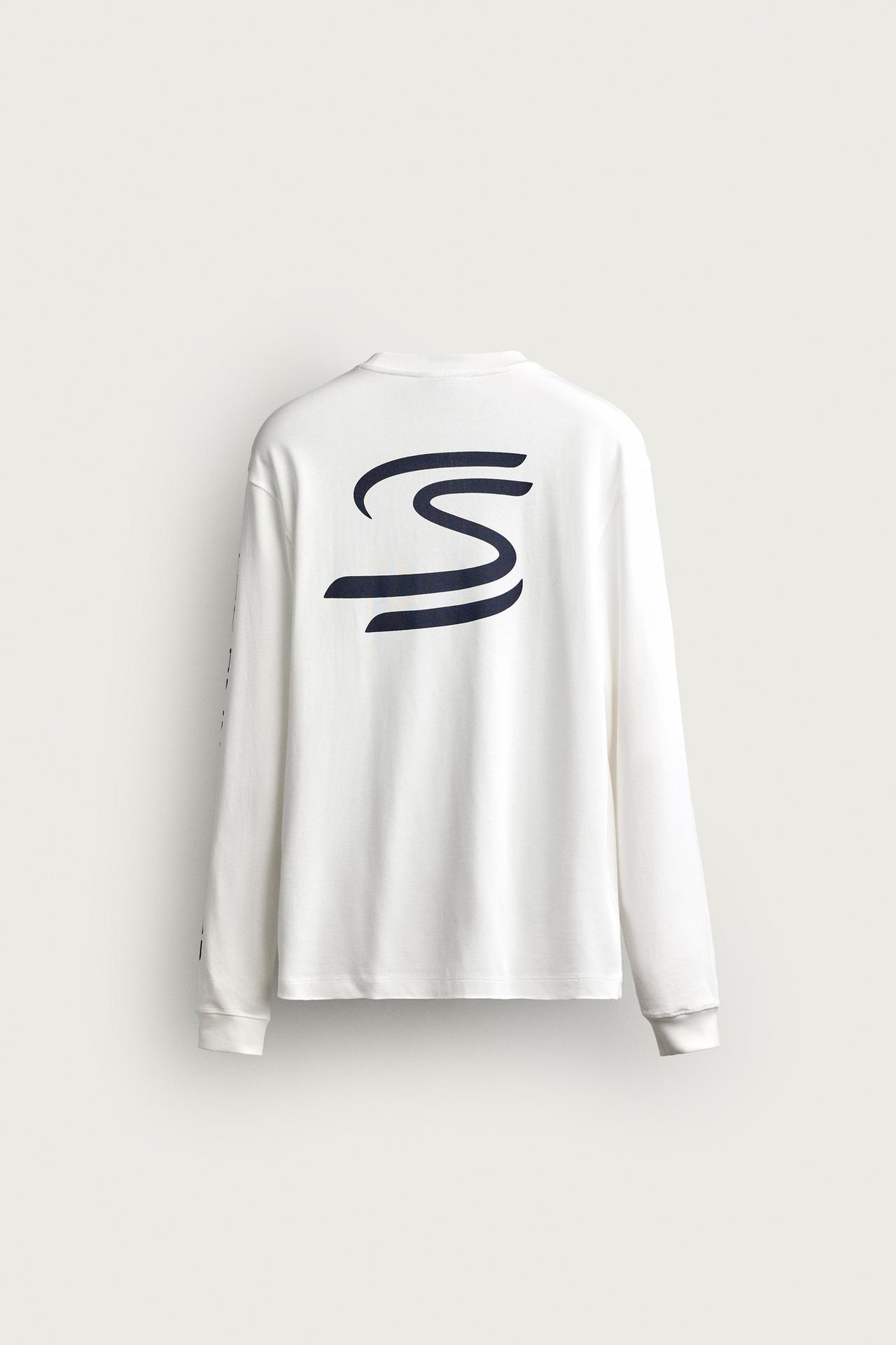 AYRTON SENNA © SENNA BRANDS PRINTED T-SHIRT — White