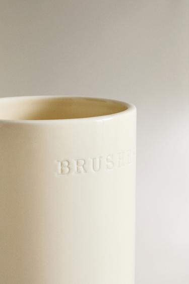 CERAMIC UTENSIL HOLDER - Cream by Zara - Image 4