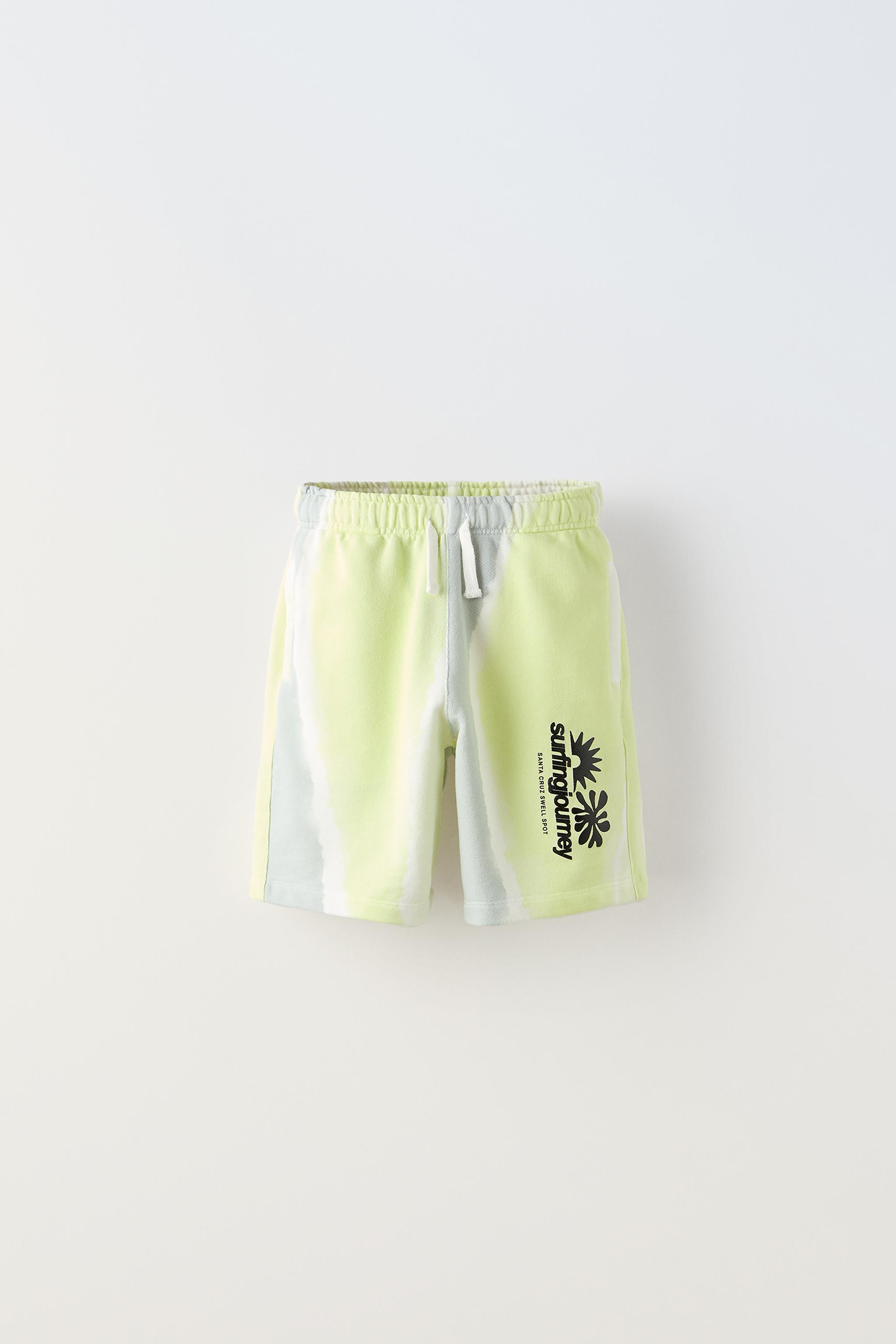 PLUSH TIE DYE SHORTS