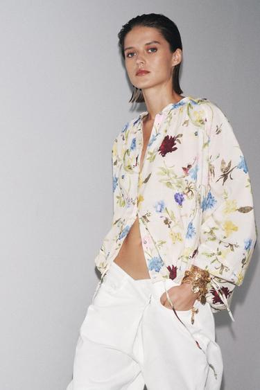 ZW COLLECTION FLORAL PRINT SHIRT - 029 by Zara - Image 5