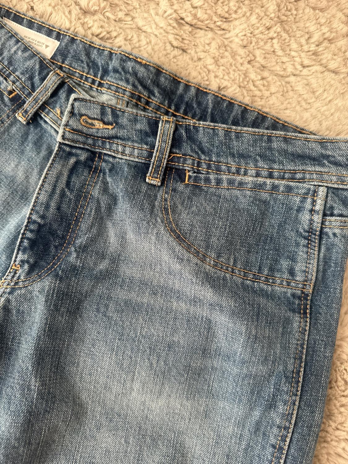 TRF LOW-RISE DENIM BERMUDA SHORTS - Image 2