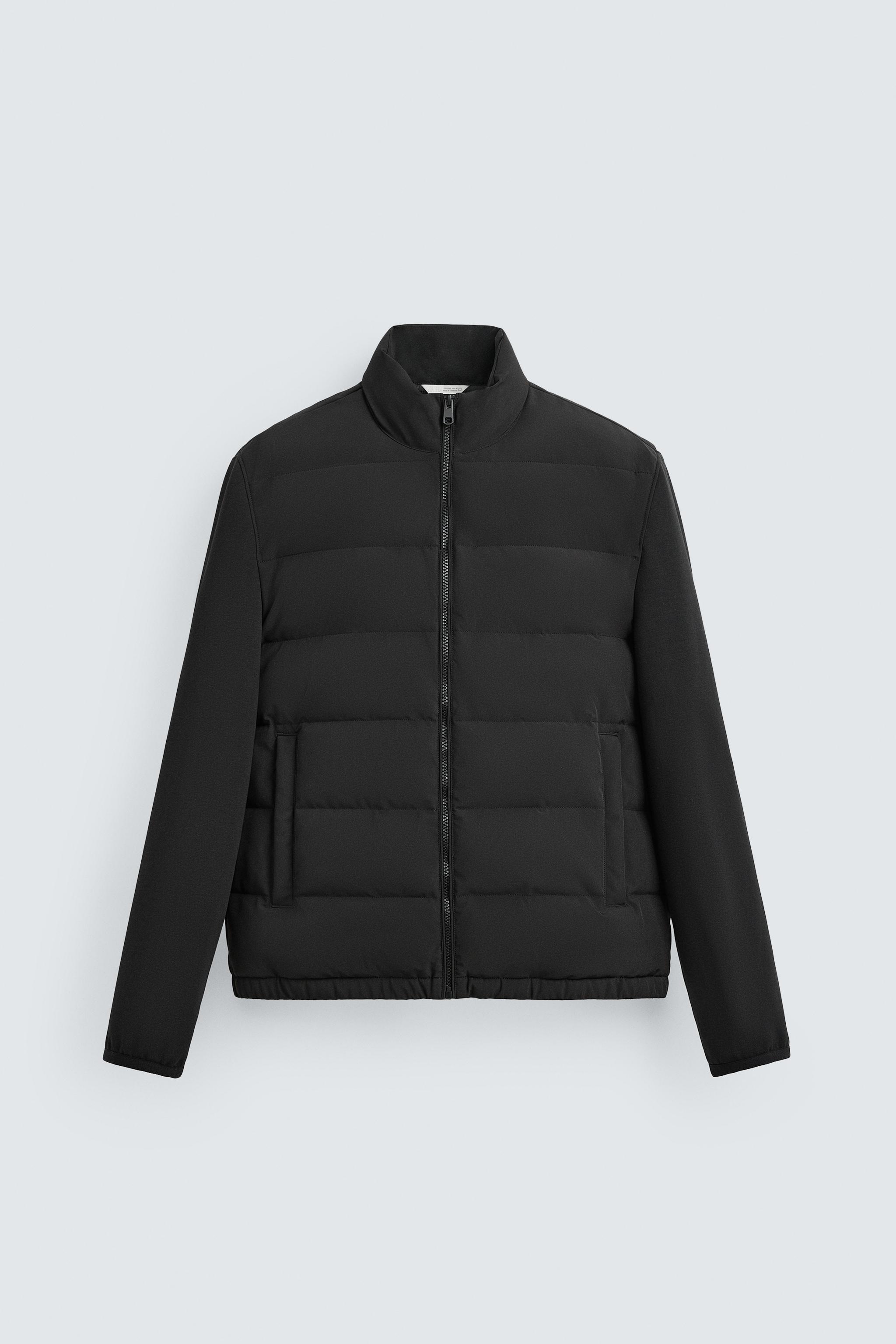 CAZADORA COMBINADO ACOLCHADO Marino ZARA España