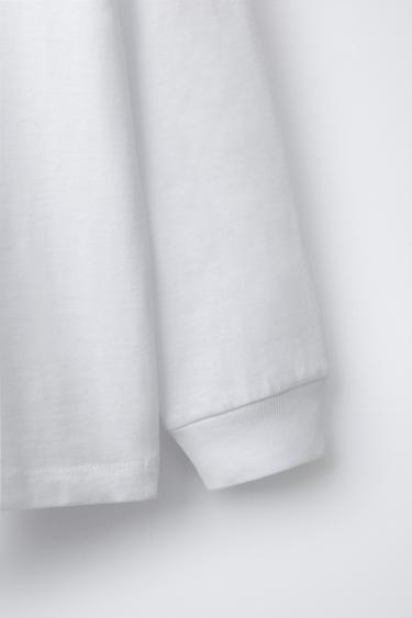 SANTA CLAUS PRINT T-SHIRT - White by Zara - Image 3