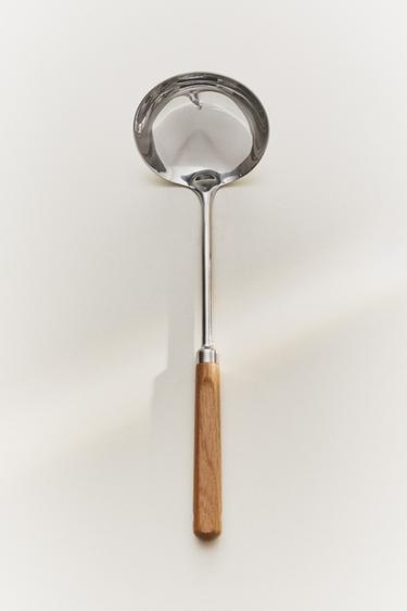 OAK AND STEEL LADLE - Light brown by Zara