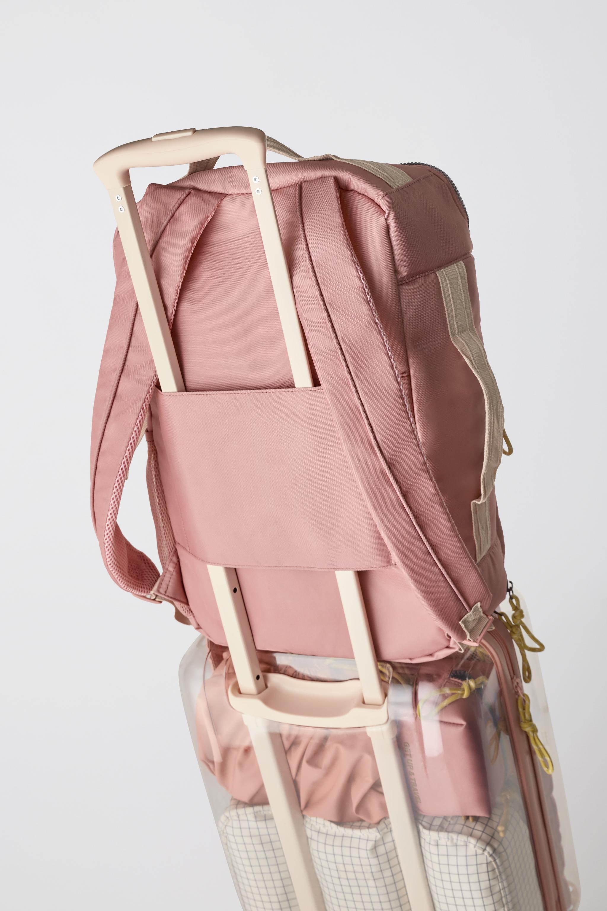 TRAVEL BACKPACK - Pink | ZARA United States