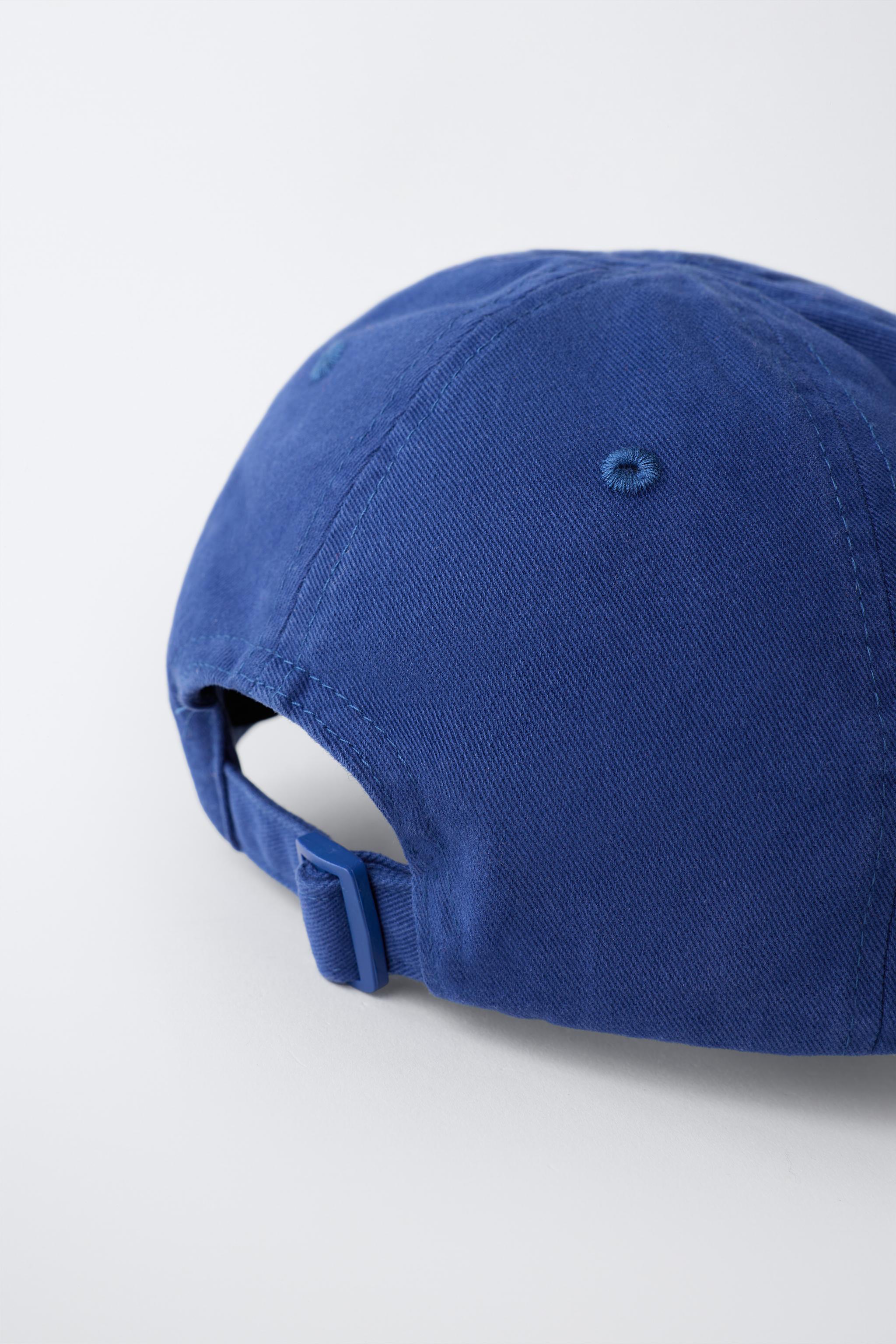 CASQUETTE INSCRIPTION PIÈCE BRODÉE 0FR. PARIS X ZARA