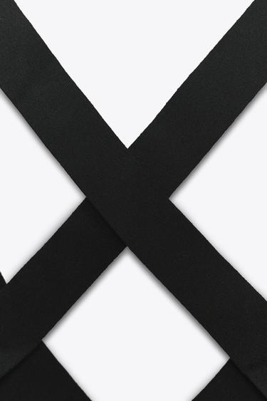 SEAMLESS POLYAMIDE TOP - Black by Zara - Image 7