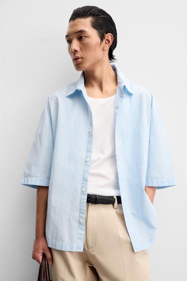 STRIPED SHIRT - striped by Zara - Image 4
