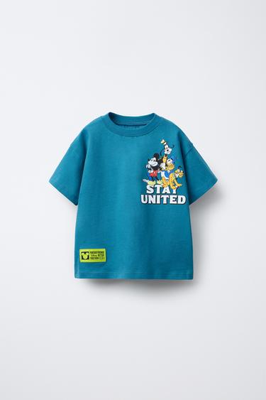 T-SHIRT IMPRIMÉ PERSONNAGES © DISNEY - Bleu moyen de Zara