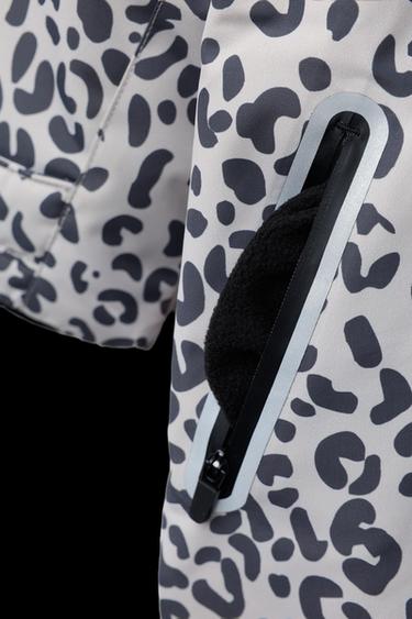 WATER-RESISTANT AND WINDPROOF ANIMAL PRINT JUMPSUIT - Light grey by Zara