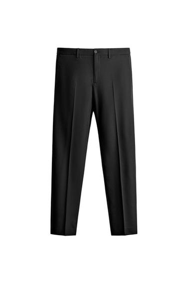 COMFORT SUIT TROUSERS - Black by Zara