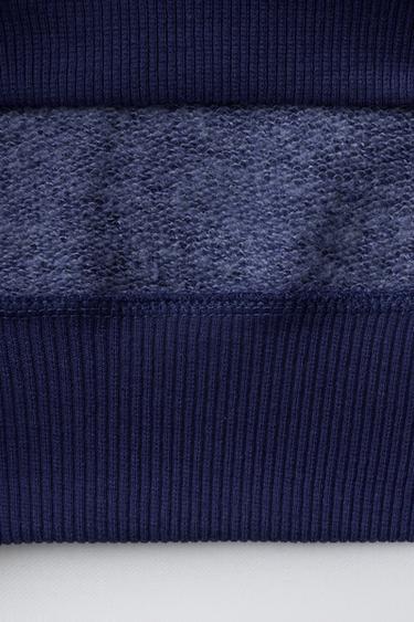 DOG SLOGAN PRINT HOODIE - Blue by Zara - Image 3