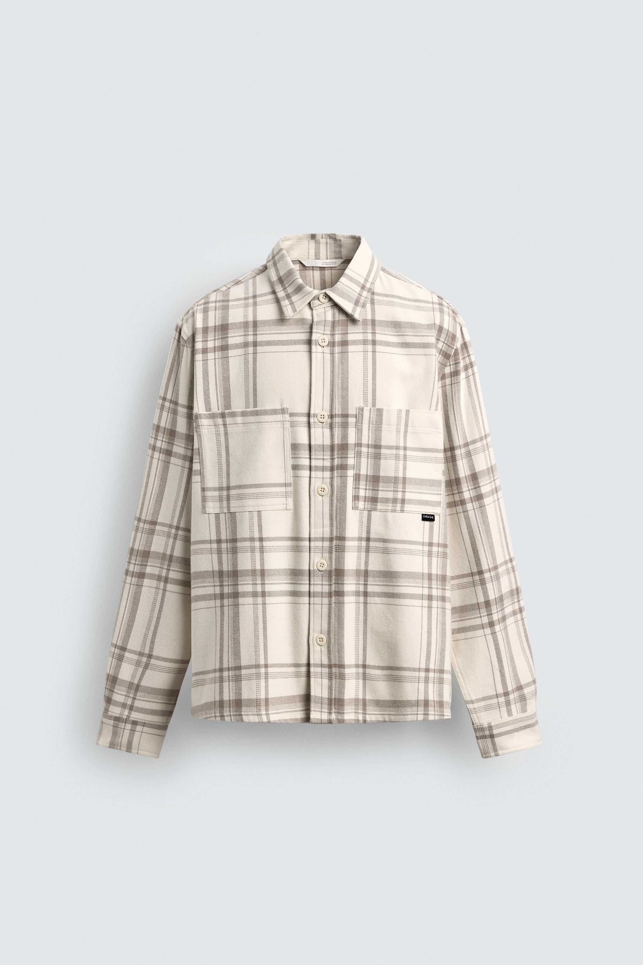 CHEMISE À CARREAUX EN FLANELLE