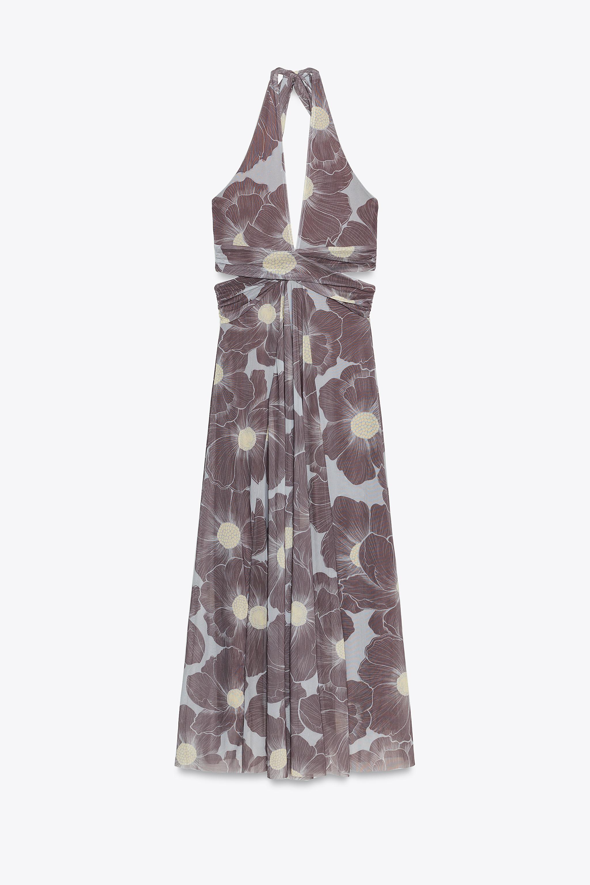 ☆ドイツ発*ZARA*新作*プリントホルタードレス/NH☆ 03828717070-p.jpg?ts=