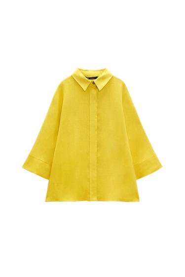 OVERSIZED LINEN SHIRT
