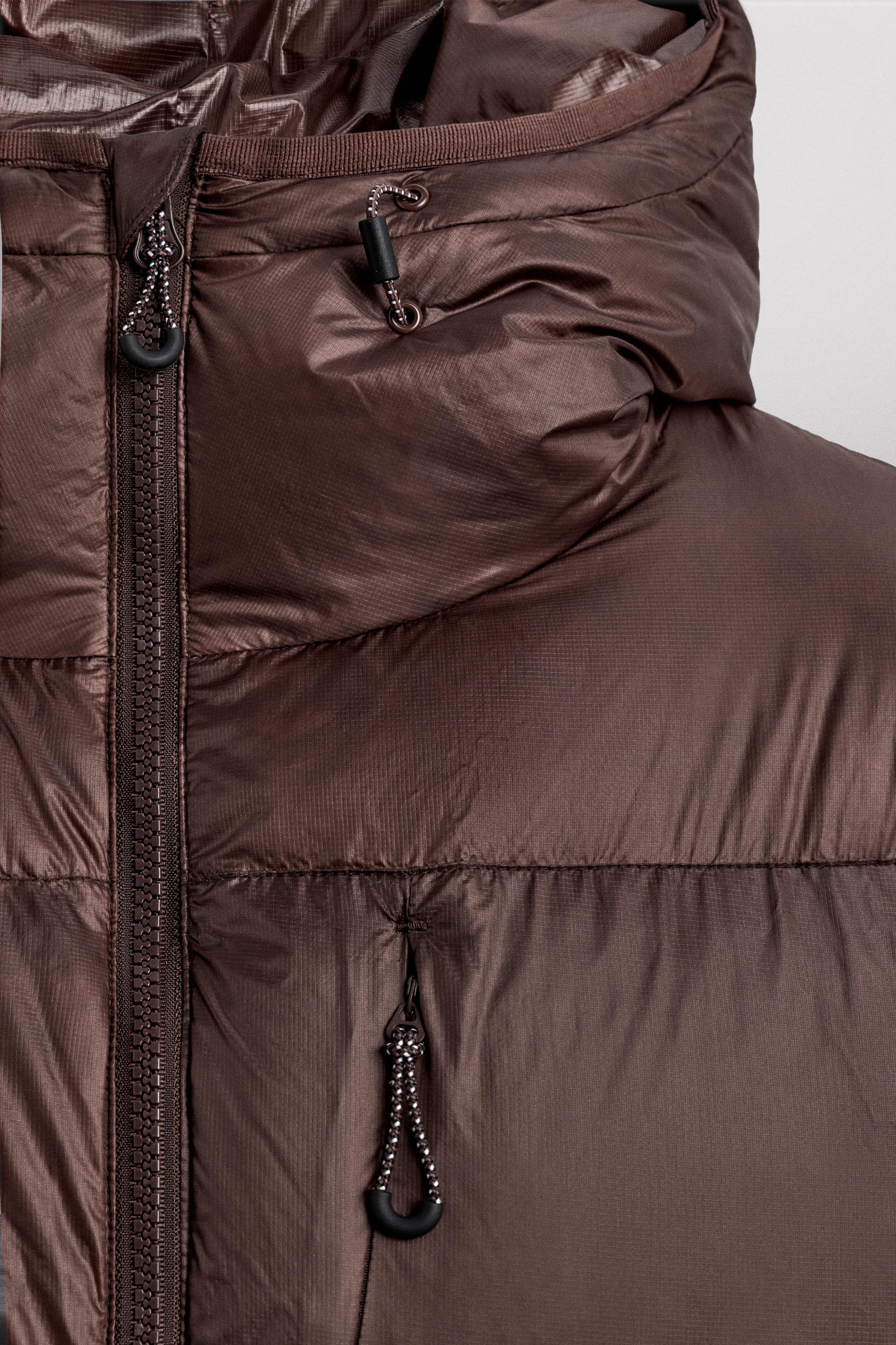 FEATHER DOWN SKI PUFFER JACKET