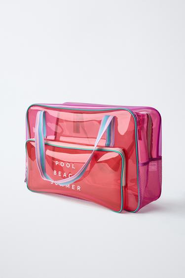 MAXI BEACH BOWLING BAG - Pink by Zara - Image 1