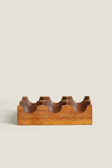 ACACIA WOOD EGG CARTON - Light beige by Zara - Image 0
