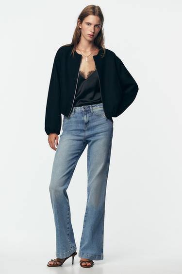 Zara SOFT BOMBER JACKET - Black - Image 0