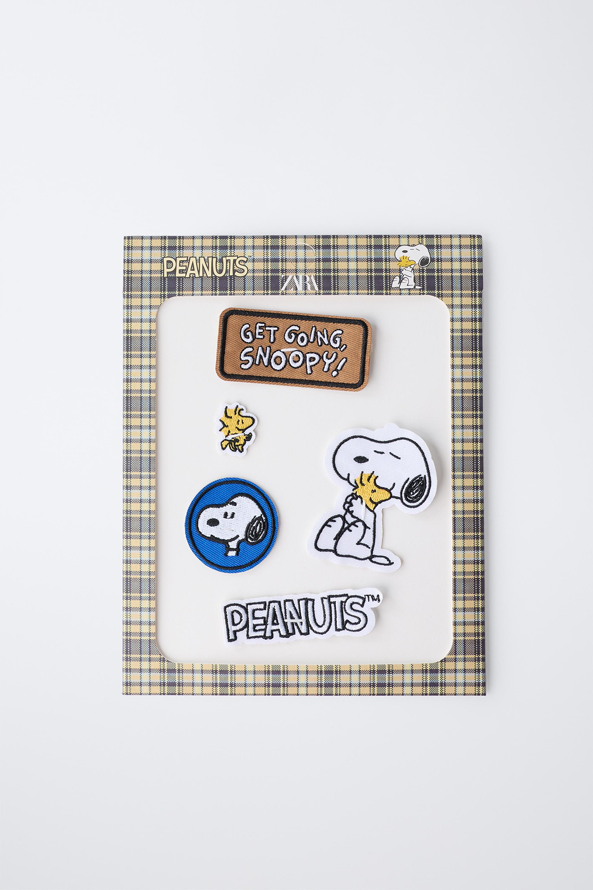 PEANUT様 BEŞLİ SNOOPY PEANUTS™ YAMA PAKETİ - Yeşil | ZARA Türkiye / Turkey