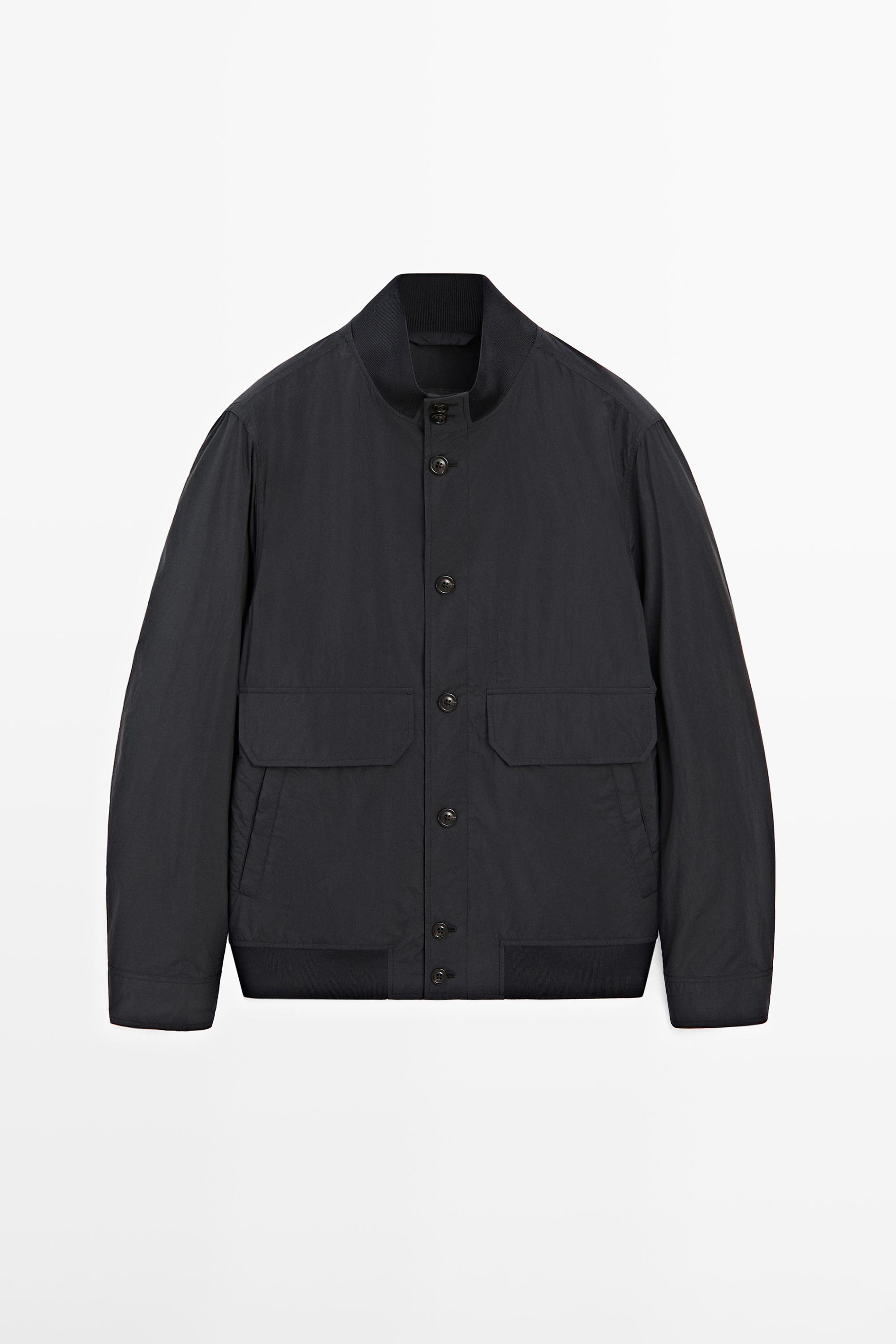 Bomber jacket with pocket details