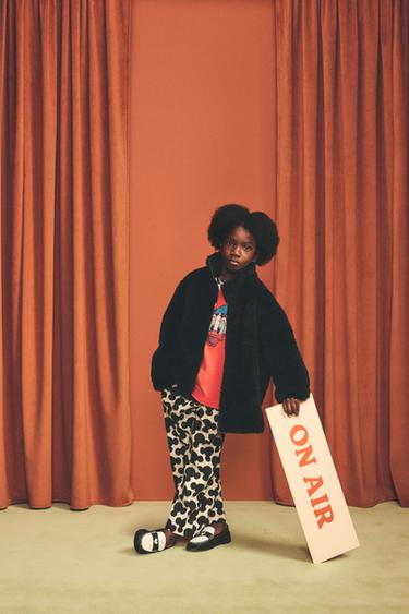 Zara 7-14 歲/HARRY LAMBERT FOR ZARA X DISNEY 唐老鴨 T 恤 - 紅色