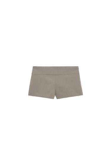 MINI SHORTS - Taupe grey by Zara