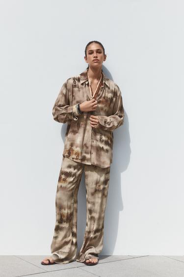 PANTALÓN TIE DYE - Multicolor de Zara