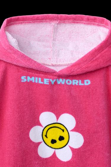 PONCHO TOALLA SMILEYWORLD ® - Fucsia de Zara