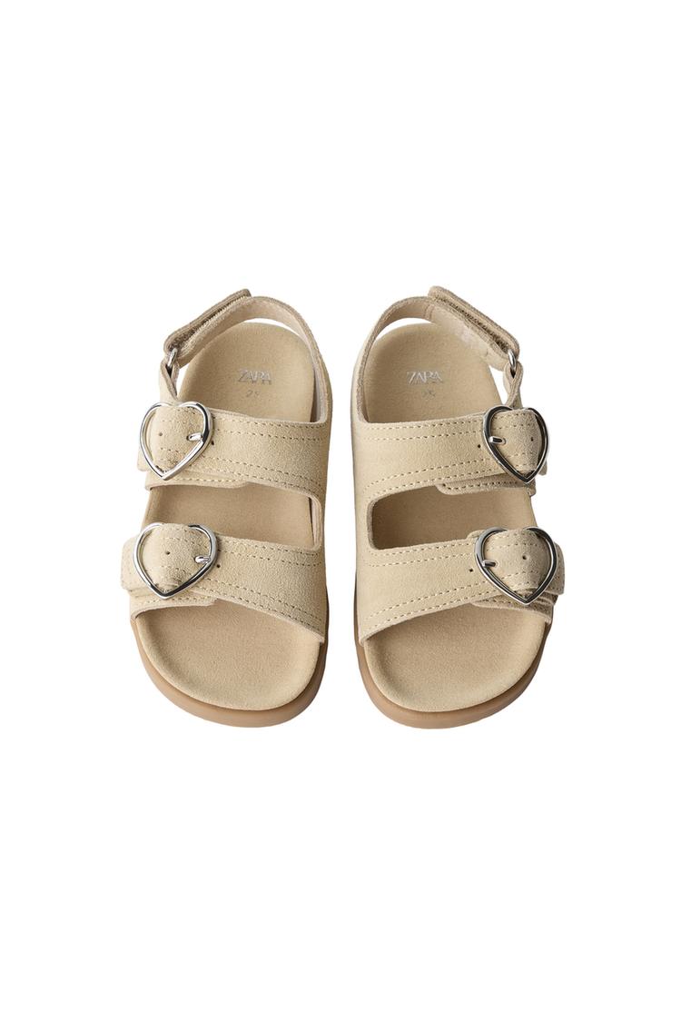 Sandalias de cuero con hebillas 2