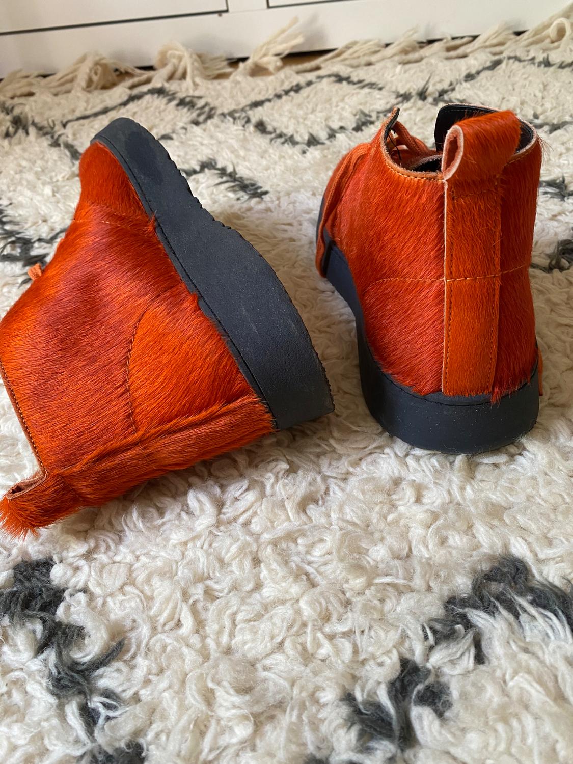 CLARKS® x ZARA leather ankle boots - Image 2