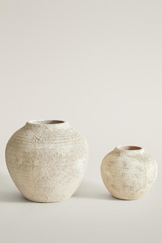 CERAMIC VASE - Grey by Zara - Image 0