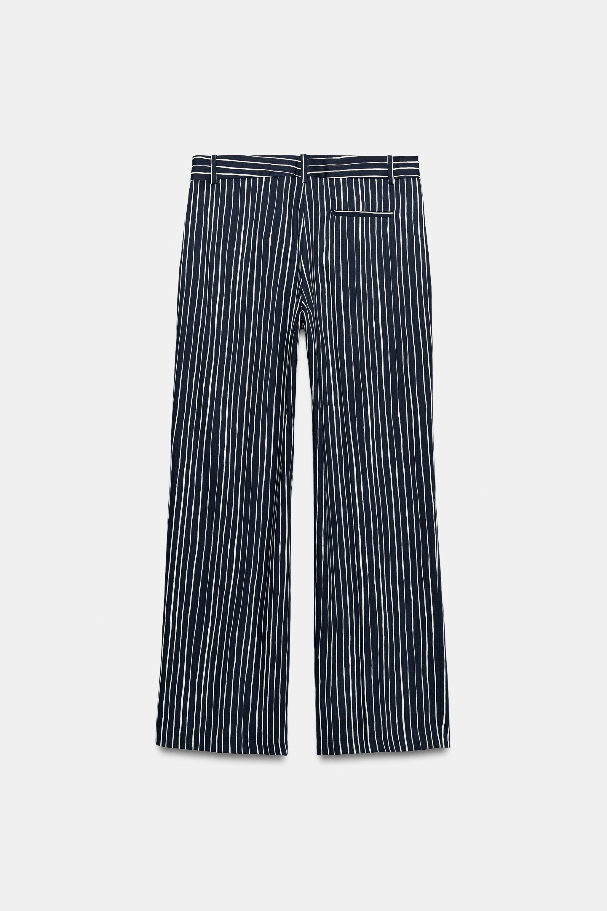 ZW COLLECTION ÇİZGİLİ PANTOLON - Görsel 8
