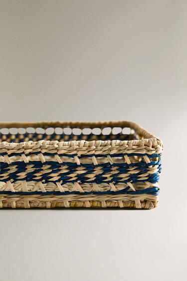 PLATEAU RECTANGULAIRE ALGUES - Bleu de Zara - Image 3