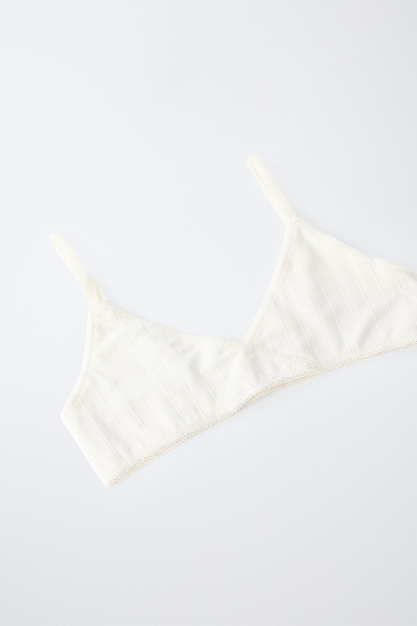 Детские топы Zara Ages 9-14 / Three-Pack OF Camisoles, цвет: Разноцветный — фото 3