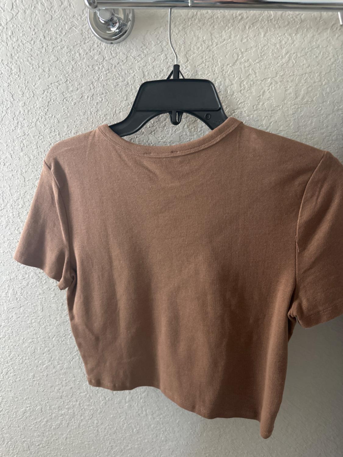CAMISETA ELÁSTICA CROPPED - Image 2
