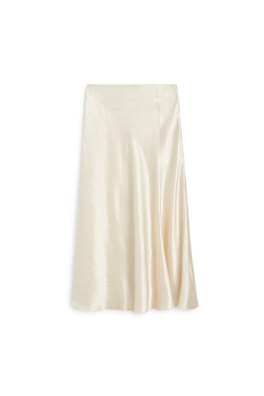Zara Flowing satin midi skirt - STUDIO - 318