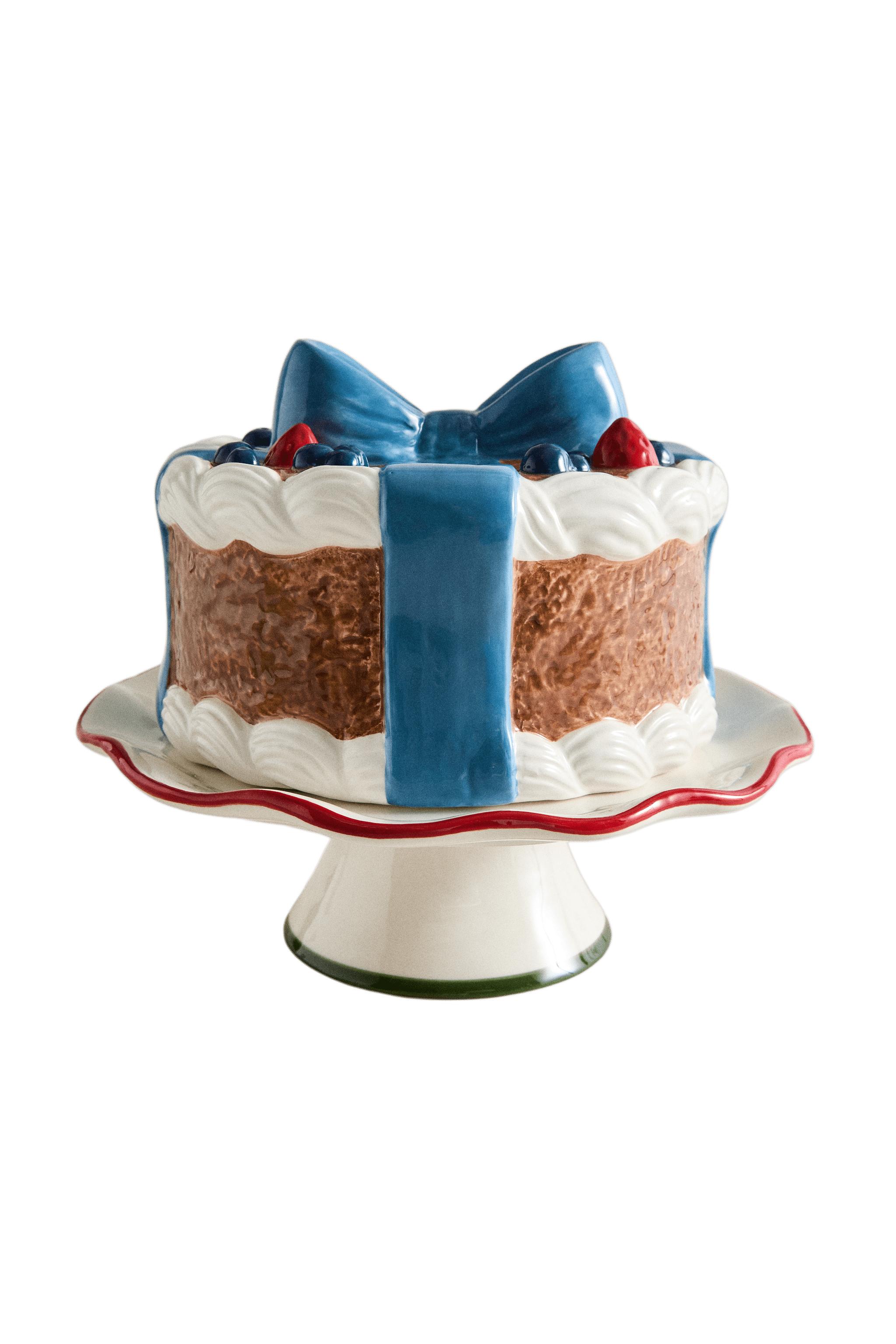 クリスマス セラミック ケーキスタンド - マルチカラー | ZARA Japan