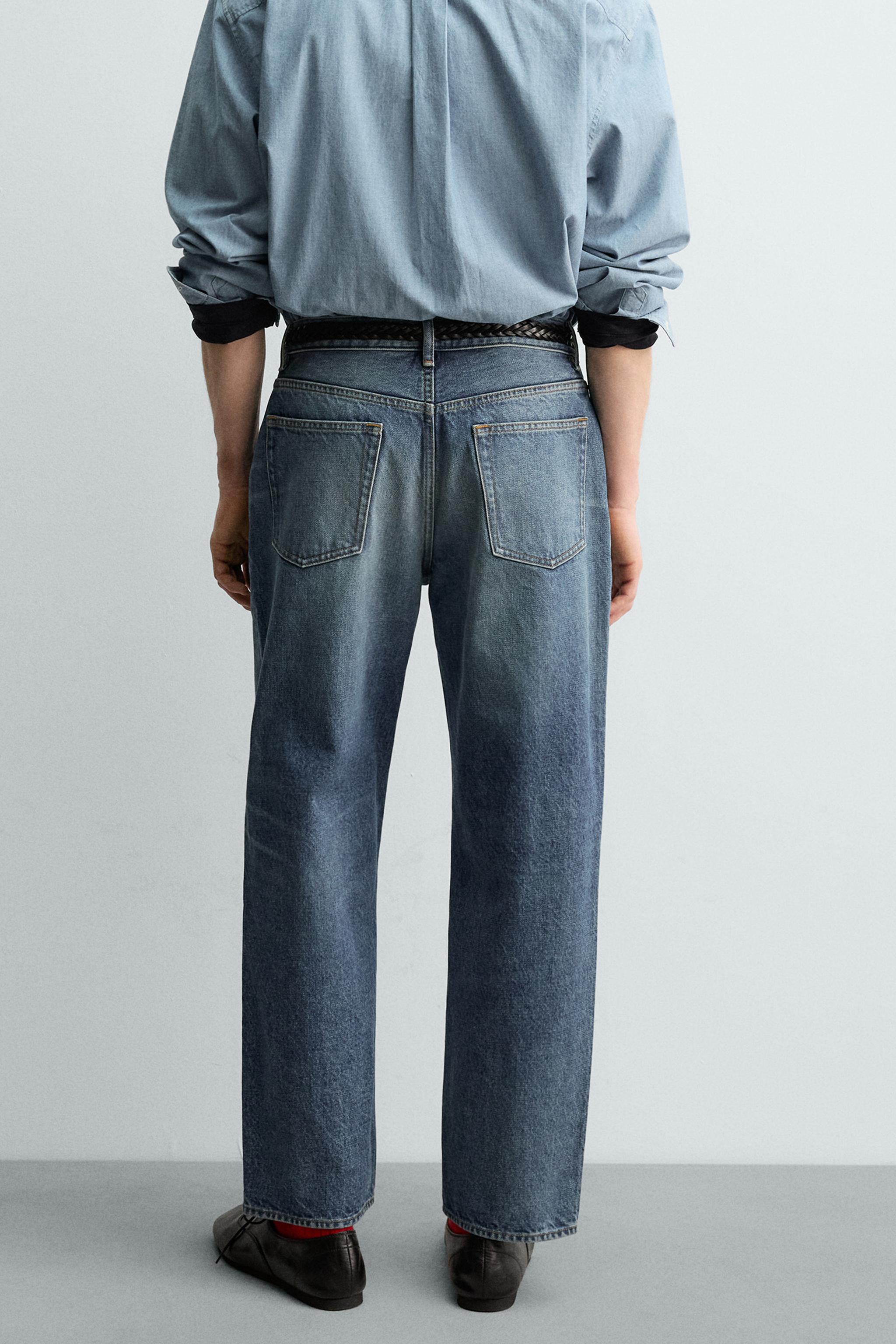 RELAXED STRAIGHT FIT JEANS AARON LEVINE X ZARA