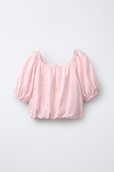 TOP GLOBO SCHIFFLY - Rosa de Zara