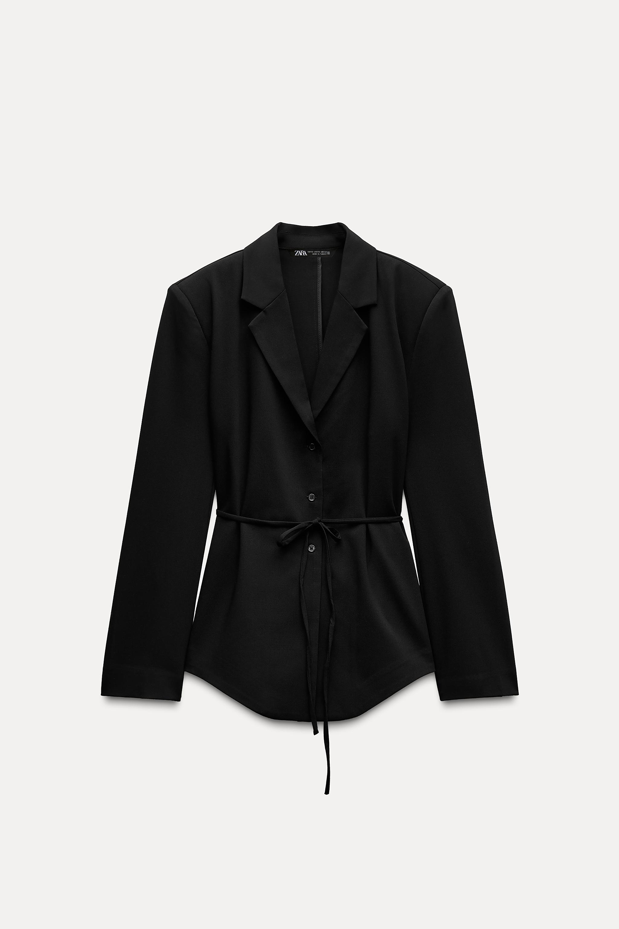 Black blazer zara online