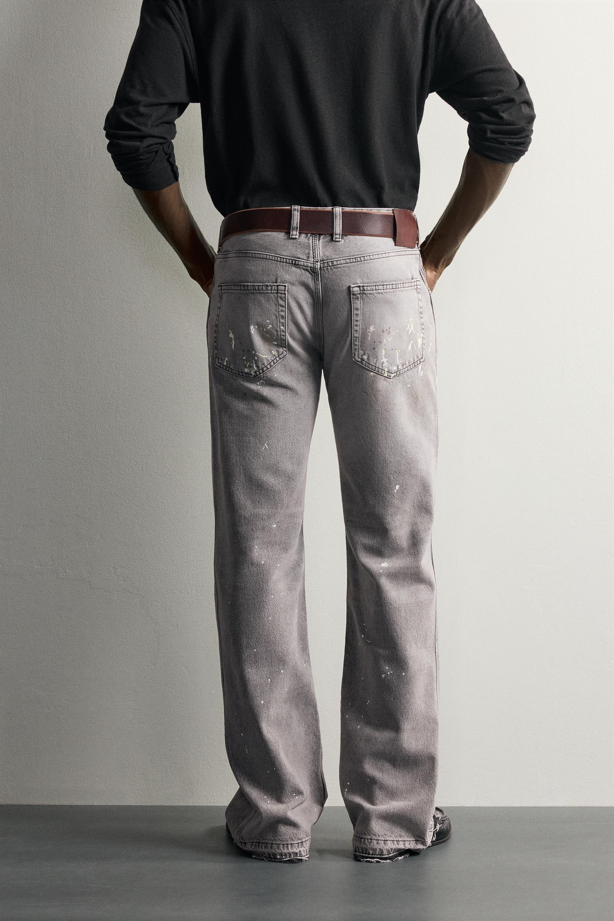 Zara Düşük Bel Bootcut Jean görsel 3