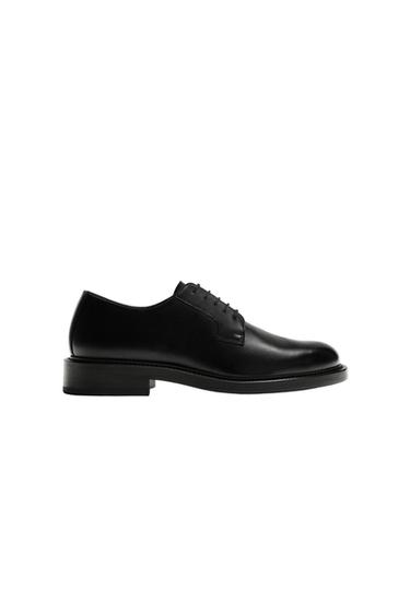 ZAPATO PIEL VESTIR - Negro de Zara