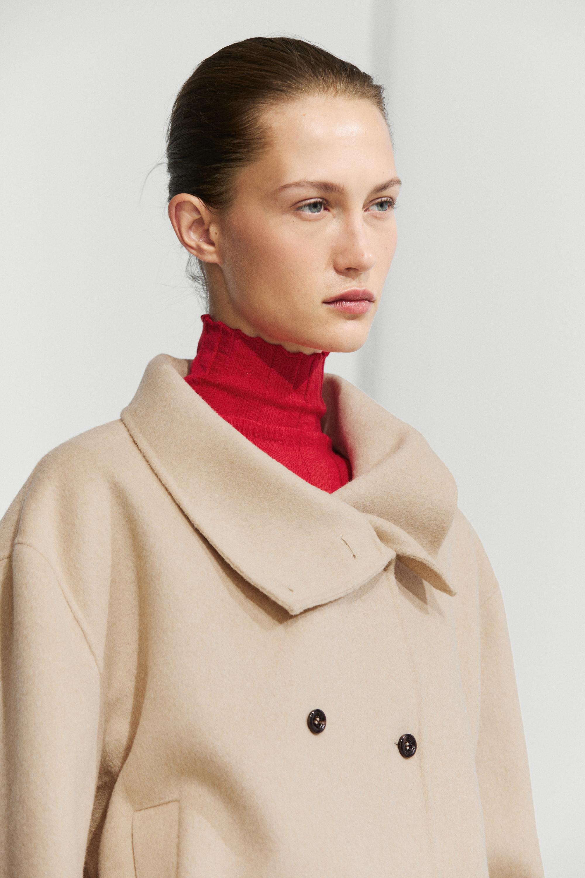 Trench-coat avec détail ceinture