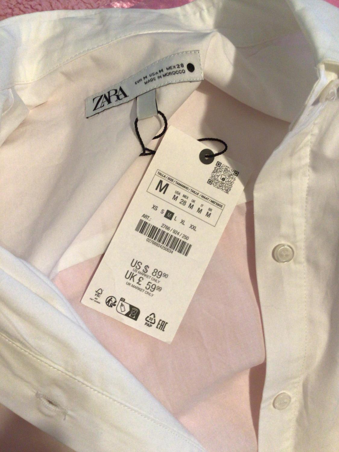 ZW COLLECTION KNOTTED POPLIN SHIRT DRESS - Image 3