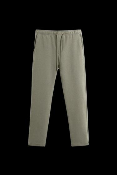 HOSE MIT JOGGER-BUND COMFORT - Helles Khaki von Zara - Bild 0
