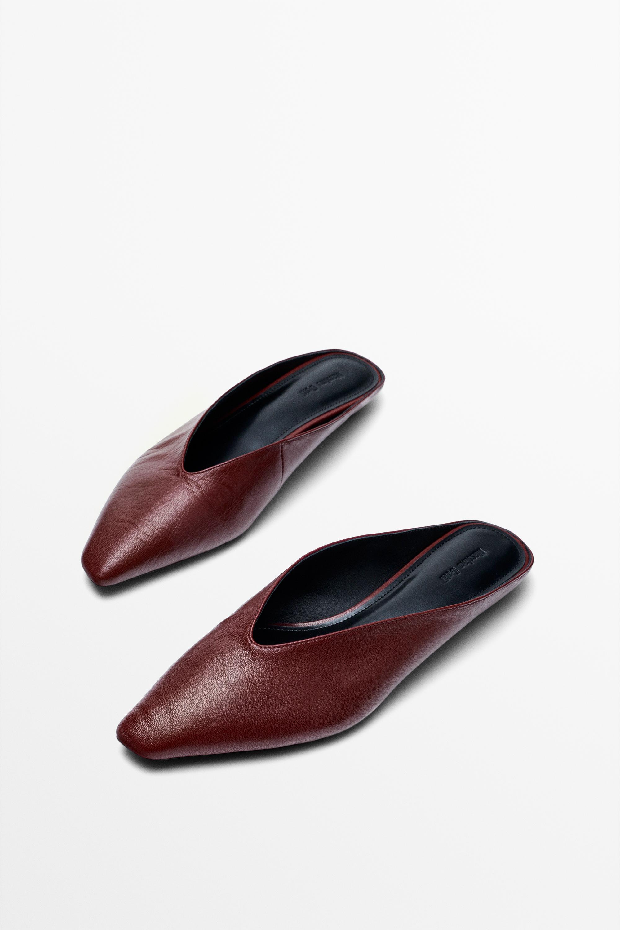 Mules soft en cuir