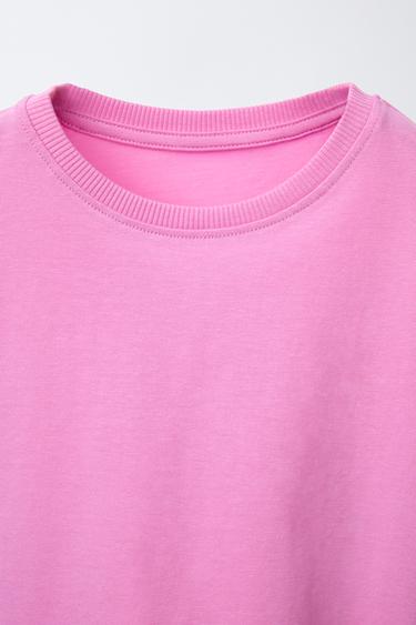 THREE-PACK OF PLAIN T-SHIRTS - Pink by Zara - Image 3