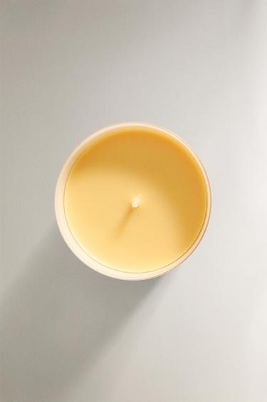(150 G) VETIVER MANGO SCENTED CANDLE - Orange by Zara - Image 3